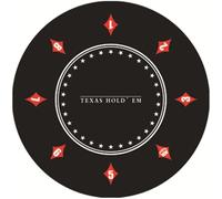 LYZXYZAI Alfombrilla Tapete De Póker Tapete De Póquer Redondo Tapete De Póquer Plegable Portátil Texas Hold'em Almohadilla De Goma para Fiestas Juegos Poker,002,120 * 120CM