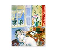 LZ6J8C9 Henri Matisse Famosos lienzos impresos una siesta Famosa reproducción de pintura al óleo. Cuadros en lienzo para decoración de sala de estar 90x70cm sin marco