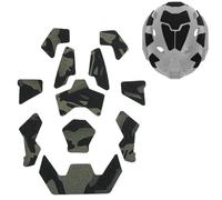 LZAQHMT 11 Parches Adhesivos Mágicos para Casco Táctico - Parches Adhesivos con Cierre De Hook and Loop para Accesorios De Casco Fast SF High Cut Y Equipo Táctico De Airsoft(BCP)