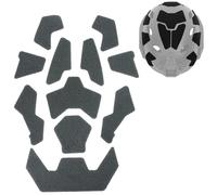 LZAQHMT 11 Parches Adhesivos Mágicos para Casco Táctico - Parches Adhesivos con Cierre De Hook and Loop para Accesorios De Casco Fast SF High Cut Y Equipo Táctico De Airsoft(Wolf Grey)