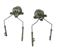 LZAQHMT Adaptador Suspensión For Auriculares Riel Casco Táctico For Auriculares Comunicación Tácticos Compatible con Cascos Wendy(OD-W)