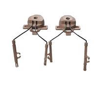 LZAQHMT Adaptador Suspensión For Auriculares Riel Casco Táctico For Auriculares Comunicación Tácticos Compatible con Cascos Wendy(CB-W)