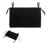 LZAQHMT Bolsa Táctica Administración con Cierre Hook and Loop Y Liberación Rápida Bolsa Organizadora Lateral para Herramientas Universal para Equipo Táctico, Mochila O Chaleco(BK)