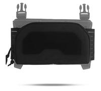 LZAQHMT Bolsa Táctica De Administración De Segunda Capa - Organizador MOLLE Pequeño para Cinturón EDC | Almacenamiento De Herramientas Y Equipo Táctico(BK)