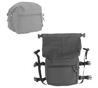 LZAQHMT Bolsa Táctica De Administración MOLLE De Gran Capacidad - Paquete De Expansión para Chaleco Táctico con Placa Divisora Y Organizador De Bolsa Multiusos para Radio(Wolf Grey)
