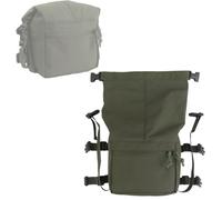 LZAQHMT Bolsa Táctica De Administración MOLLE De Gran Capacidad - Paquete De Expansión para Chaleco Táctico con Placa Divisora Y Organizador De Bolsa Multiusos para Radio(Ranger Green)