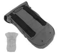 LZAQHMT Bolsa Táctica De Descarga Multifuncional con Cordón De Gran Capacidad Riñonera Reciclable MOLLE GP para Máscaras De Gas Y Depósitos De Agua De Caza(Wolf Grey)