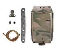 LZAQHMT Bolsa Táctica For Cinturón Cargador For Rifle Caza Aire Libre Calibre 5.56 Y 7.62, Bolsa Horizontal For Cargador Pistola, Equipo Militar Airsoft(CP)