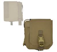 LZAQHMT Bolsa Táctica Mutante - Funda Modular para Radio GP MOLLE para Herramientas, Equipo De Comunicaciones Y Almacenamiento De Elementos Esenciales Al Aire Libre(Coyote Brown)