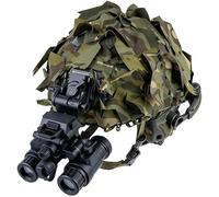 LZAQHMT Casco De Airsoft De Corte Alto Y Ajuste Rápido, con Auriculares, Modelo con Visión Nocturna Y Funda para Casco para Caza, Paintball Juegos De Guerra Equipo Protección Táctica