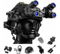 LZAQHMT Conjunto De Casco Ajustable para Airsoft Incluye Auriculares con Cancelación De Ruido, Funda para Casco, Y Soporte Metálico - para Paintball, Cosplay Y Juegos De Guerra Al Aire Libre(BK)