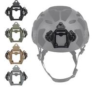 LZAQHMT Cubierta Táctica Vas Adaptador Montaje Casco NVG Soporte Dispositivo Visión Nocturna Accesorios Rápidos para Casco Táctico Airsoft(BK)