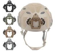 LZAQHMT Cubierta Táctica Vas Adaptador Montaje Casco NVG Soporte Dispositivo Visión Nocturna Accesorios Rápidos para Casco Táctico Airsoft(Tan)