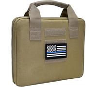 LZAQHMT Funda Táctica Blanda con Presillas Elásticas - Bolsa De Mano Acolchada Doble para Mayor Seguridad En El Campo De Tiro - Bolsa De Transporte para Tiro Y Caza(CB)