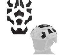 LZAQHMT Juego De 11 Parches Tácticos For Casco, Adhesivos Decorativos Universales For Casco Airsoft, Cierre Gancho, Cable Fijo Adhesivo Mágico For Cascos Tácticos Militares(BCP)