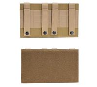 LZAQHMT Panel Táctico Multimontaje con Cierre Hook and Loop - Placa Fijación Portátil para Insignias, Sellos Y Parches Mochila (25,4 X 15,2 Cm)(CB)