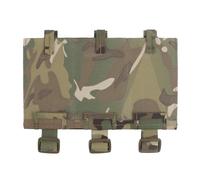 LZAQHMT Panel Táctico para Triple Cargador Panel Adaptador Liberación Rápida Molle Segunda Capa Accesorios para Triple Cargador para Chalecos Y Mochilas Airsoft(CP)
