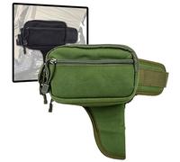 LZAQHMT Riñonera Táctica EDC con Funda Oculta - Bolsa De Almacenamiento Portátil para Cinturón Ideal para CS, Caza, Camping Y Running Compatible con MOLLE(RG)