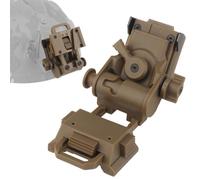 LZAQHMT Soporte NVG L4G24 para Casco, para PVS-15/18 y GPNVG-18 | Soporte NVG ajustable íntegramente de nylon, ligero y resistente, para cascos de airsoft, tiro exterior y uso táctico