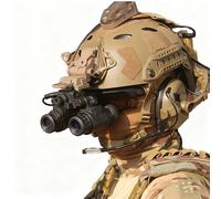 LZAQHMT Tactical Paintball Fast Helmet Set, No Noise Reduction Tactical Headset, AN-PVS31 Dummy Night Vision NVG Model, Tactical Helmet Light, Protective Riding Goggles