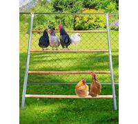 LZBEITEM Percha grande para gallinero, barra de gallo para gallina, divertido juguete de pollo para accesorios de gallinero