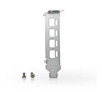 Lzcdelyxiao Soporte corto de perfil bajo para NVIDIA Quadro P1000 K1200 NVS510 T600 T1000 K1200 NVS 510 P400 P600 P620 con 2 tornillos