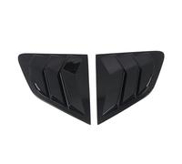 LzDQF 2 Piezas Rejillas Ventana Lateral Trasera Coche para Nissan Qashqai J11 2015 2016 2017 2018 2019 2020,Persianas De Ventilación De Aire Decoración Exterior.