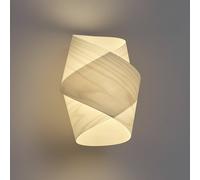 LZF LAMPS Aplique de pared LZF Orbit, color marfil, ancho 19 cm, madera