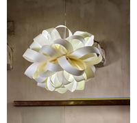 LZF LAMPS LZF Agatha Ball lámpara colgante, 84x80cm, marfil