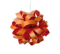 LZF LAMPS LZF Agatha Ball lámpara colgante, 84x80cm, naranja