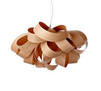 LZF LAMPS LZF Agatha Small lámpara colgante, 78x76cm, cerezo