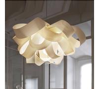 LZF LAMPS LZF Agatha Small lámpara colgante, 78x76cm, marfil