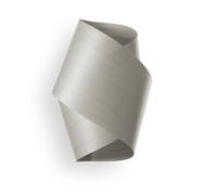 LZF LAMPS LZF aplique de pared Orbit, gris, ancho 19 cm, madera