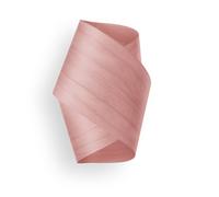 LZF LAMPS LZF aplique de pared Orbit, rosa claro, ancho 19 cm, madera