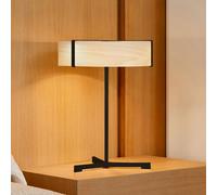 LZF LAMPS LZF Thesis lámpara de mesa LED negro mate/marfil