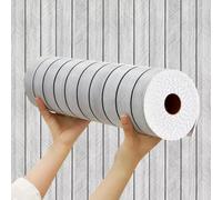 LZH-LP Pegatinas de Pared Autoadhesivas de Madera, 40X300CM Fondo de Veta de Madera, Rollo de Pegatinas Autoadhesivas PVC IXPE Paneles de Pared con Reducción de Ruido