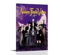 LZHCSCDY Póster decorativo de la serie de televisión Addams Family ValuesClassic Movies Wonderful TV Series - Póster decorativo para pared de dormitorio, 60 x 90 cm, estilo marco