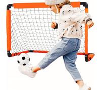 LZHDZQD Portería de fútbol para niños, Juego de portería de fútbol para jardín, Puerta de fútbol Plegable para jardín/Exterior/Interior, Deja Que más niños Les guste el fútbol