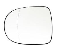 LZHIF para Renault Clio III,para Twingo,para Modus,Cristal de Retrovisor con Placa de Soporte,Calefactable