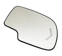 LZHIF para Silverado,para Avalanche,para Tahoe 2003-2007,Cristal de Retrovisor con Placa de Soporte,Calefactable