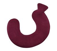 LZHLMCL Bolsa De Agua Tibia1000Ml De Una Sola Cabeza De Goma De Inyección De Agua Botella De Agua Caliente Compresa Caliente Calentador De Hombros Y Protector De Cuello Traje En Forma De U Bolsa De A