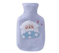 LZHLMCL Bolsa De Agua Tibiainyección De Agua De Invierno Cubierta De Franela Botella De Agua Caliente Niña Calentador De Manos Palacio Cálido Estómago Cálido Tipo De Inyección De Agua Bolsa De Aislam