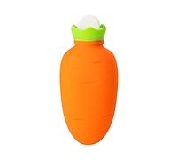 LZHLMCL Botellas De Agua Caliente Calentador De Manos A Prueba De Explosiones Estudiante Hogar Silicona Inyección De Agua Fría Y Caliente Botella De Agua Caliente Naranja