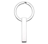 LZHLMCL Llavero Cenizas Mensaje De Acero Inoxidable Barra Vertical Urna Llavero Recuerdo Cenizas Llaveros Conmemorativos Cremación Regalo De Cumpleaños