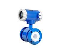 LZIKKGKI Caudalímetro Digital electromagnético DN10 DN15 DN20 DN25 Caudalímetros 4-20 mA RS485(DN50 Silver Color)