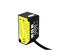 LZIKKGKI Interruptor de Desplazamiento del Sensor fotoeléctrico Voltaje Corriente Salida 0,01 mm(100MM NPN or PNP)