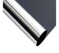 LziXan Película de ventana de privacidad unidireccional de alta definición, aislamiento térmico y protección U-V for el hogar y la oficina, 1 ud.(Black,90x100cm)