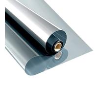 LziXan Película for ventanas unidireccional - Película aislante de privacidad y protección U-V for el hogar - for ventanas corredizas y puertas de vidrio(Silver,80x500cm)