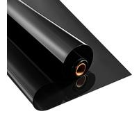 LziXan Película for ventanas unidireccional - Película aislante de privacidad y protección U-V for el hogar - for ventanas corredizas y puertas de vidrio(Black,110x100cm)