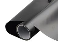 LziXan Película reflectante doble for ventanas - Tinte unidireccional for ventanas | Aislamiento térmico con bloqueo U-V | Película for ventanas PET a prueba de explosiones(Black,152x500cm)